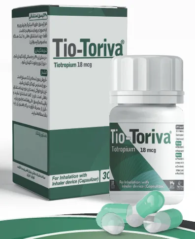 کپسول استنشاقی تیوتوریوا 18 میکروگرم